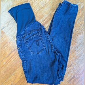 Indigo Blue Skinny Jeans - Deep Blue